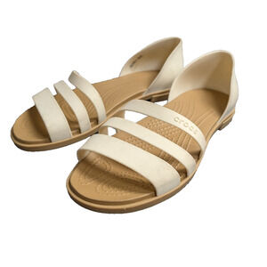 Crocs Sandals Womens 7 Tulum Iconic Comfort Casual Lightweight Waterproof Beach